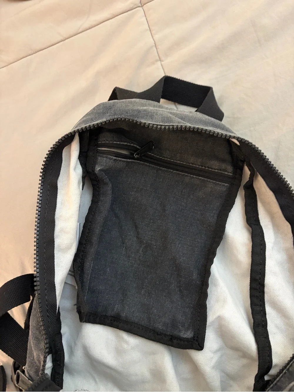 Herschel Supply Company Washed Black Canvas Everyday Backpack